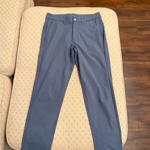 Lululemon Men's Cornfield Blue Commission Slim Fit Pants 30x30